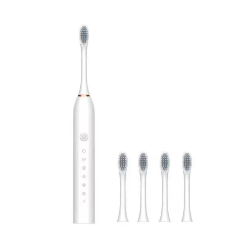 Escova De Dentes Elétrica IPX7 Com Cabeça Substituível Inteligente Ultrassônico À Prova D'água&nbsp;
