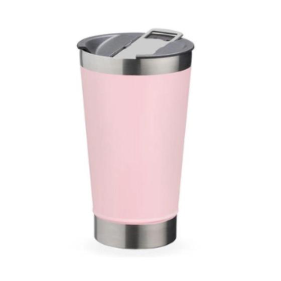 Copo Térmico Inox com Tampa e Abridor 500ml