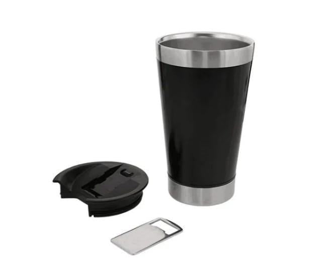 Copo Térmico Inox com Tampa e Abridor 500ml